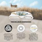 Dun zomer wollen dekbed Terschellinger zuiver scheerwol luxe