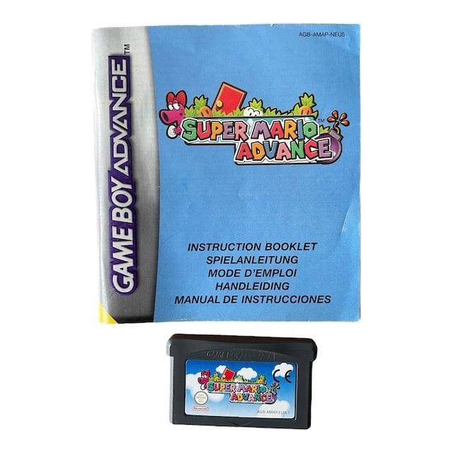 Super Mario Advance - EUR (Losse Cassette + Boekje) (GBA), Spelcomputers en Games, Games | Nintendo Game Boy, Verzenden
