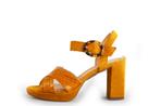 Linea Zeta Sandalen in maat 39 Bruin | 10% extra korting, Bruin, Verzenden, Sandalen of Muiltjes, Zo goed als nieuw