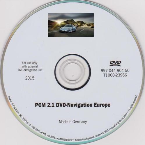 2015 Porsche PCM 2.1 navigatie dvd, Computers en Software, Navigatiesoftware, Heel Europa, Nieuw, Ophalen of Verzenden