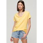 Superdry Shirt met V-hals STUDIOS SLUB EMB VEE TEE, Kleding | Dames, Verzenden, Nieuw