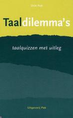 Taaldilemma S 9789077018101 D. Pak, Verzenden, Gelezen, D. Pak