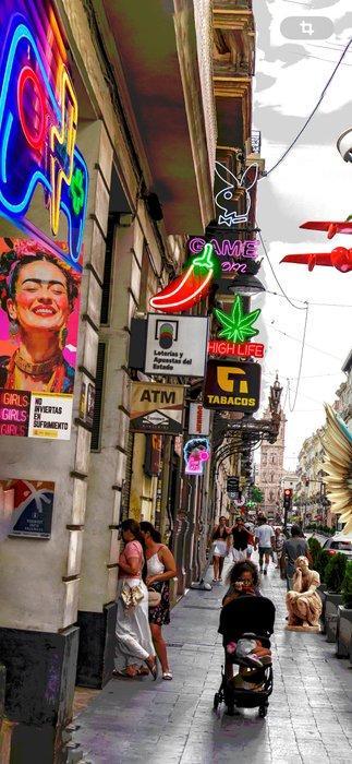 Reinaldo Ortega Sardiñas XXI España - Yo soy el que soy en, Antiek en Kunst, Kunst | Schilderijen | Modern