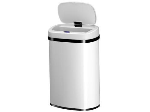 Veiling - Automatische Prullenbak - 50 Liter - Wit - Rechtho, Huis en Inrichting, Woonaccessoires | Prullenbakken, Nieuw