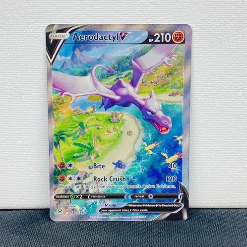 Pokémon Card - Aerodactyl V #180 Lost Origin - Pokémon, Hobby en Vrije tijd, Verzamelkaartspellen | Pokémon