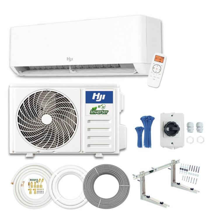 Compleet Single Split Airco pakket - 7.0 kW -  Koelen en, Witgoed en Apparatuur, Airco's, Ophalen of Verzenden