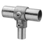 Buiskoppeling Kort T-stuk Verloop Ø 60,3, Ø 42,4 mm Zink, Verzenden, Nieuw