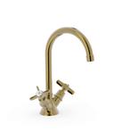 Wastafelmengkraan Tres Clasic Draaibaar 2 Grepen Verouderd, Huis en Inrichting, Badkamer | Badkamermeubels, Nieuw, Ophalen of Verzenden