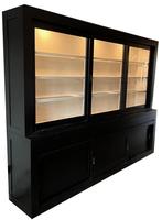 Buffetkast zwart - wit Enschede 300 x 220cm led verrichting, Ophalen of Verzenden, Nieuw