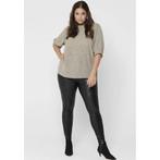 ONLY CARMAKOMA Imitatieleren broek NOS CARROOL, Verzenden, Nieuw