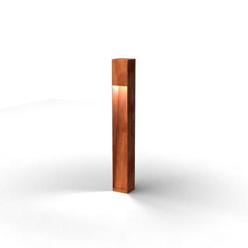 Geroba tuinlamp Argia C2 600mm - Cortenstaal, Tuin en Terras, Buitenverlichting, Nieuw, Verzenden
