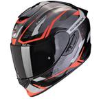 Scorpion EXO-1400 Evo II Air Accord Grijs Rood Integraalhelm, Nieuw met kaartje, Overige merken, Heren, Verzenden
