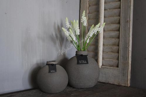 Bundel namaak Witte druifjes 32 cm, Huis en Inrichting, Woonaccessoires | Kunstplanten en Kunstbloemen, Nieuw, Ophalen of Verzenden
