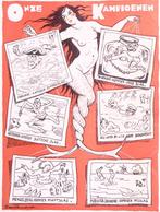 Spotprent over de zwemstijlen van Nederlandse politici, Antiek en Kunst, Verzenden