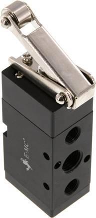 5/2 G1/4 (G1/8) Rolbediend Hefboom Ventiel, Doe-het-zelf en Verbouw, Gereedschap | Machine-onderdelen en Toebehoren, Nieuw, Verzenden