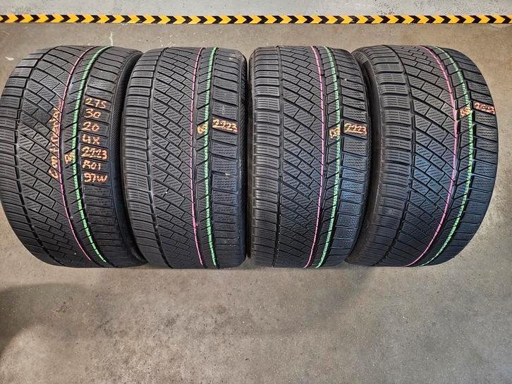275/30/20 97W AO1 CONTINENTAL WINTERBANDEN 6,5MM PROFIEL 4X, Auto-onderdelen, Banden en Velgen, 20 inch, Erkend duurzaam, Winterbanden