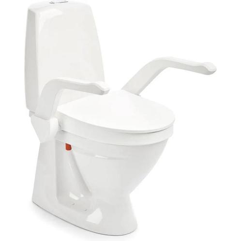 Etac My loo toiletverhoger met armsteunen - 10 cm, Diversen, Verpleegmiddelen, Ophalen of Verzenden
