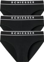 Schiesser - Maat M - 95/5 Organic Heren Rio Slip - Zwart - 3, Kleding | Heren, Ondergoed, Verzenden