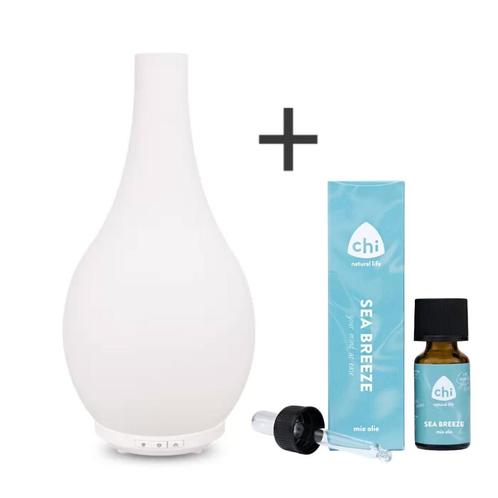 Impulse Aroma Diffuser met gratis Sea Breeze Mixolie - Chi, Sport en Fitness, Gezondheidsproducten en Wellness, Nieuw