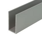 Aluminium U-profiel 40x20x40x2-RVS-500 mm, Ophalen of Verzenden, Nieuw