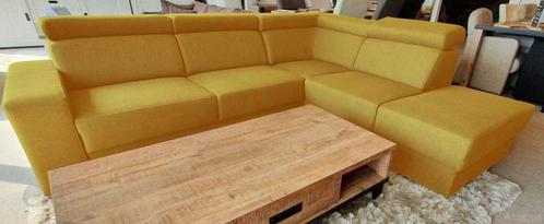 Loungebank Raalte - loungebanken - Geel, Huis en Inrichting, Banken | Sofa's en Chaises Longues, Nieuw, Stof