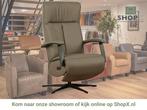 Leren elektrisch relaxfauteuil Pure - Toledo Moss, Huis en Inrichting, Fauteuils, Bohemian, Industrieel, Modern, Scandinavisch