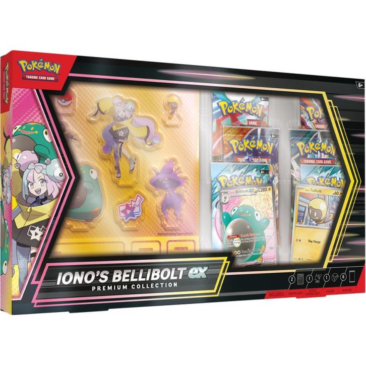 Pokemon Ionos Bellibolt ex Premium Collection, Hobby en Vrije tijd, Verzamelkaartspellen | Pokémon, Losse kaart, Nieuw, Foil, Ophalen of Verzenden