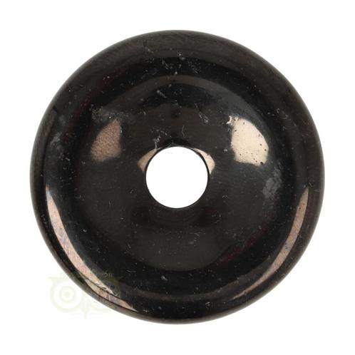 Jet ( Git - Gagaat ) donut hanger Nr 12 - Ø4 cm, Sieraden, Tassen en Uiterlijk, Edelstenen, Nieuw, Verzenden