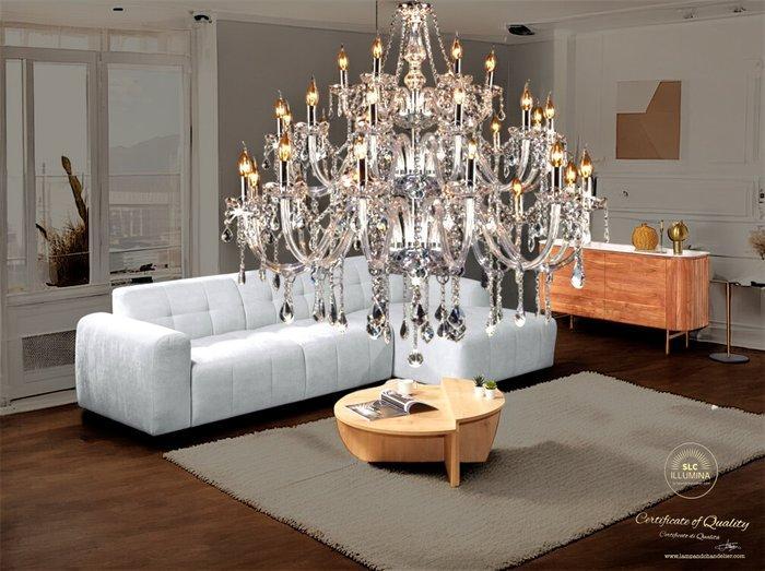 SLC Illumina - MG - Kroonluchter - Lichten30 - Kristal -, Antiek en Kunst, Kunst | Designobjecten