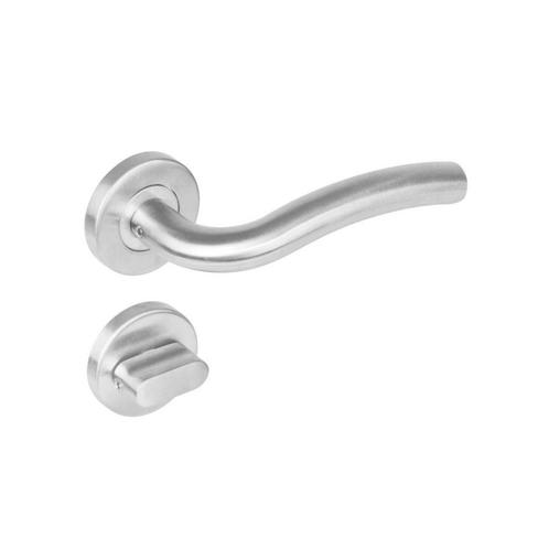 Intersteel Deurkruk Lisa op rozet met, Doe-het-zelf en Verbouw, Hang- en Sluitwerk, Nieuw, Verzenden