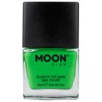 Moon Glow Glow in the Dark Nail Polish Green 14ml, Nieuw, Verzenden