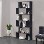 Boekenkast schap Oxford 192x80x24 cm donkergrijs, Huis en Inrichting, Kasten | Boekenkasten, Verzenden, Nieuw