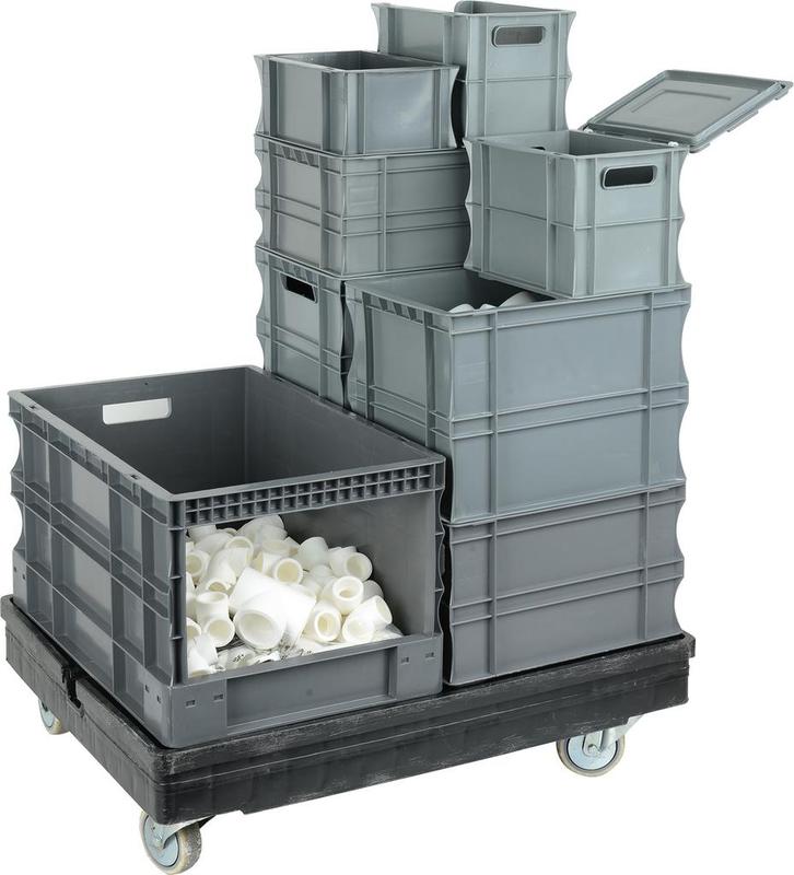 Kunststof stapelbakken - Polypropyleen (PP) - euroboxes -, Zakelijke goederen, Kantoor en Winkelinrichting | Magazijn, Stelling en Opslag