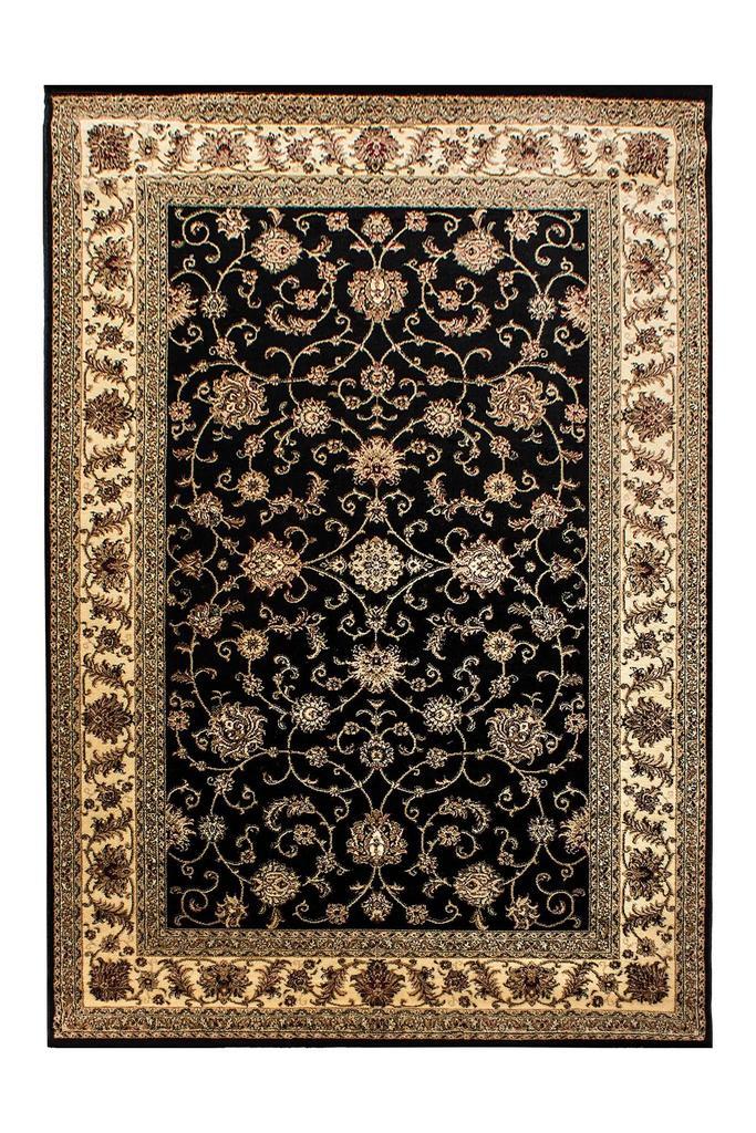 Oosters Vloerkleed | Marrakesh | Framed | Zwart | 200x290 cm, Huis en Inrichting, Stoffering | Tapijten en Kleden, Verzenden