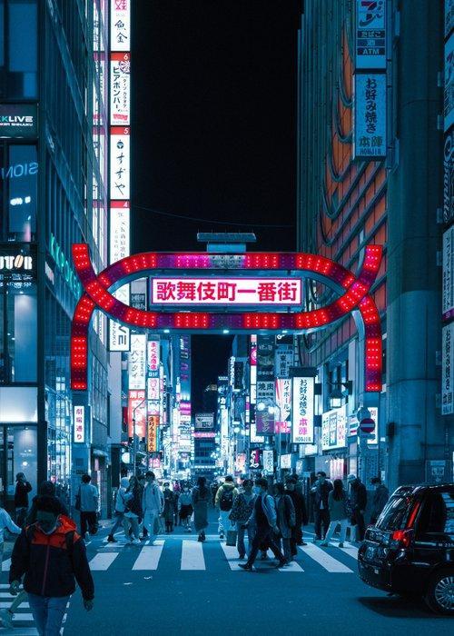 Dominik Valvo - Kabukicho Fever (Japan 2023) XL, Antiek en Kunst, Kunst | Designobjecten