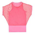 Visnet Shirt Roze Dames M-L | 40-46, Nieuw, Verzenden