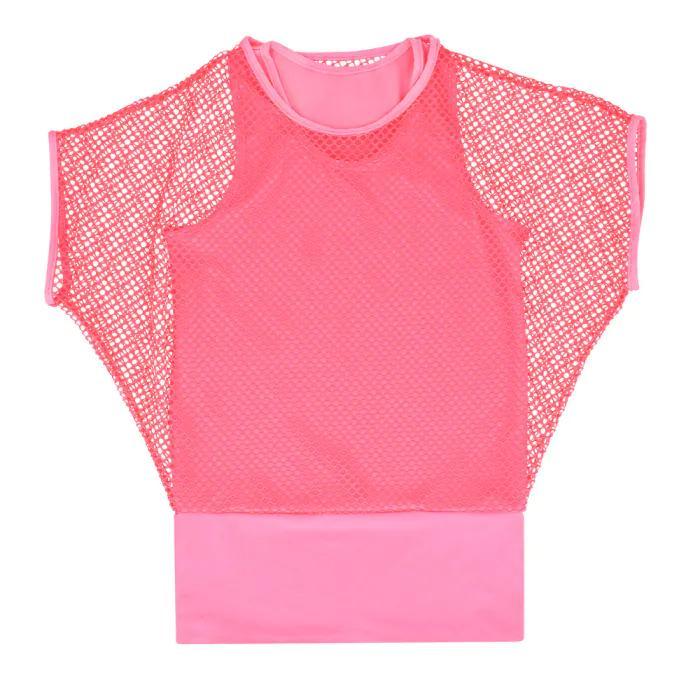 Visnet Shirt Roze Dames M-L | 40-46, Hobby en Vrije tijd, Feestartikelen, Nieuw, Verzenden
