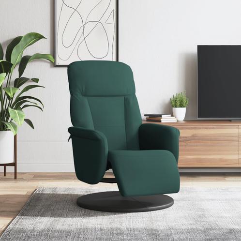 vidaXL Verstelbare fauteuil met voetensteun fluweel, Huis en Inrichting, Fauteuils, Nieuw, Verzenden
