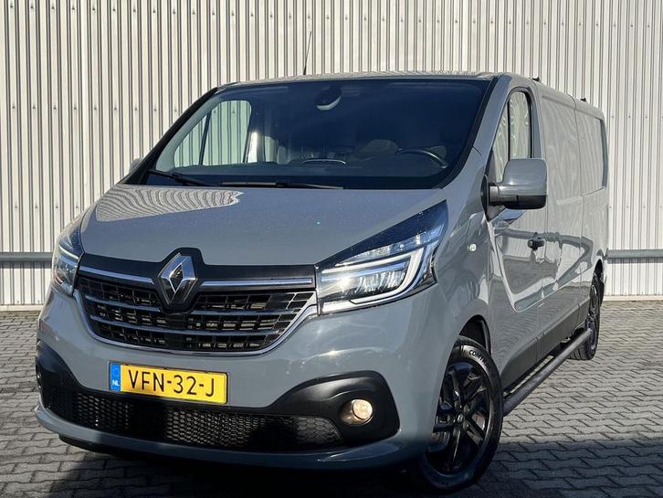 Renault Trafic 2.0 dCi 145 T29 L2H1*ECC*CRUISE*NAVI*HAAK*CAM, Auto's, Bestelauto's, Lease, Zwart, Handgeschakeld, Overige kleuren