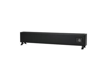 Eurom alutherm baseboard 1500 black elektrische convector ka