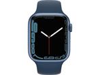 Apple Watch Series 7 - Smartwatch - 45mm GPS + 4G - Blauw, Sieraden, Tassen en Uiterlijk, Smartwatches, Verzenden, Zo goed als nieuw