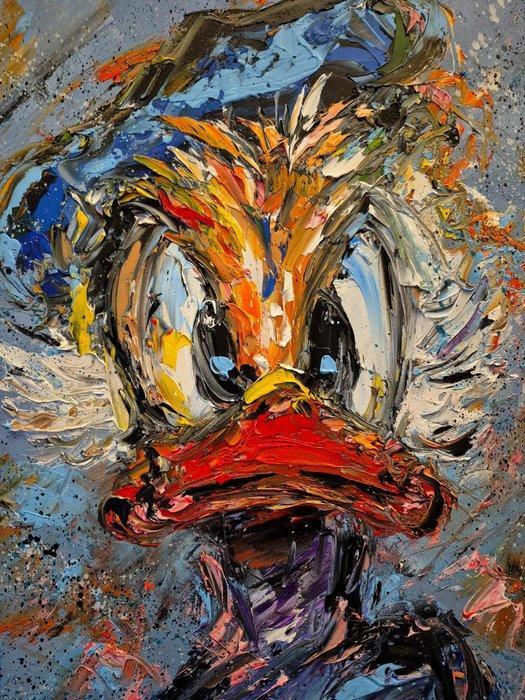 Laurent Pate - Le sourire de Picsou ( disney ), Antiek en Kunst, Kunst | Schilderijen | Modern