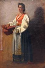 Vitale DAncona, detto Vito (1825–1884) - Ciociara, Antiek en Kunst, Kunst | Schilderijen | Klassiek