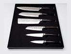 Shinrai Japan - 6 Piece professional knives set - Hammered, Antiek en Kunst