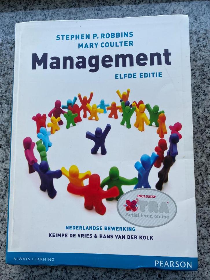 Management, 11/e XTRA, Boeken, Economie, Management en Marketing, Management, Gelezen, Verzenden