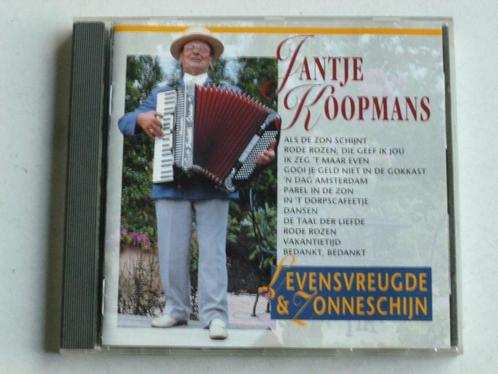Jantje Koopmans - Levensvreugde & Zonneschijn, Cd's en Dvd's, Cd's | Nederlandstalig, Verzenden
