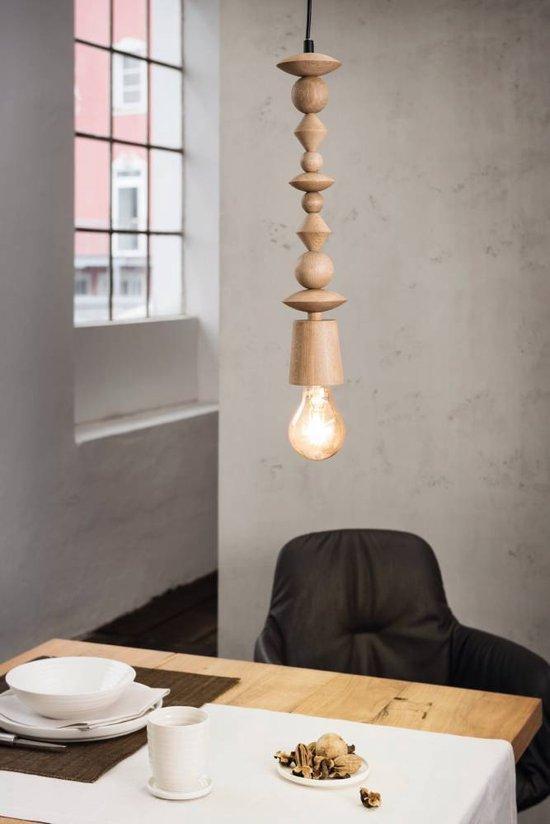 EGLO Vintage Avoltri - Hanglamp - 1 Lichts - Eiken, Huis en Inrichting, Lampen | Hanglampen, Nieuw, Verzenden