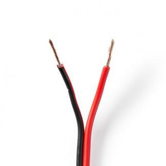 Luidsprekerkabel op rol | 100 meter (0.75 mm², Zwart), Audio, Tv en Foto, Audiokabels en Televisiekabels, Nieuw, Verzenden