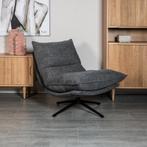 Fauteuil Josien - Geweven stof - Grijs, Verzenden, Nieuw