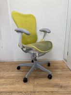 Herman Miller Mirra 2 Butterfly Twilight/Studio Yellow, Verzenden, Geel, Zo goed als nieuw, Bureaustoel